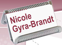 Visitenkarte Nicole Gyra